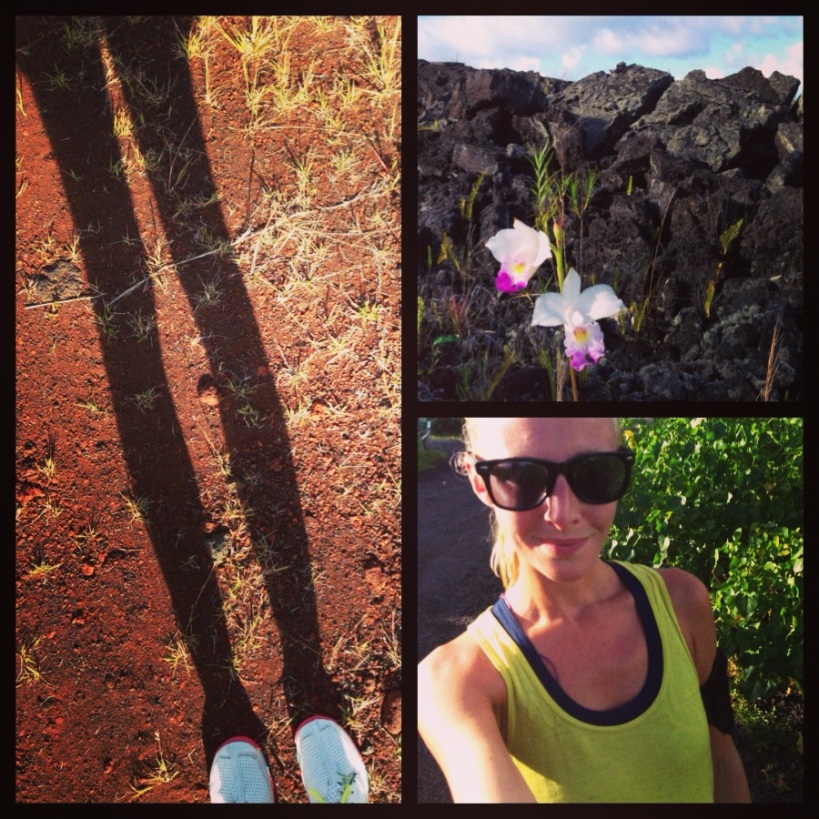 From my last long run. SKORA's treating me great (Hawaii is also pretty great to me)